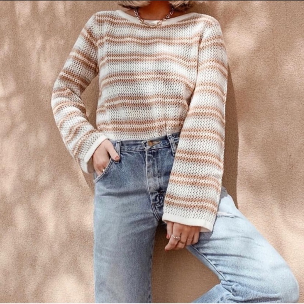 Sabo Skirt Ivy Stripe Knit Top